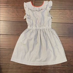 J. Crew Crewcuts Girls Dress Size 12 Striped